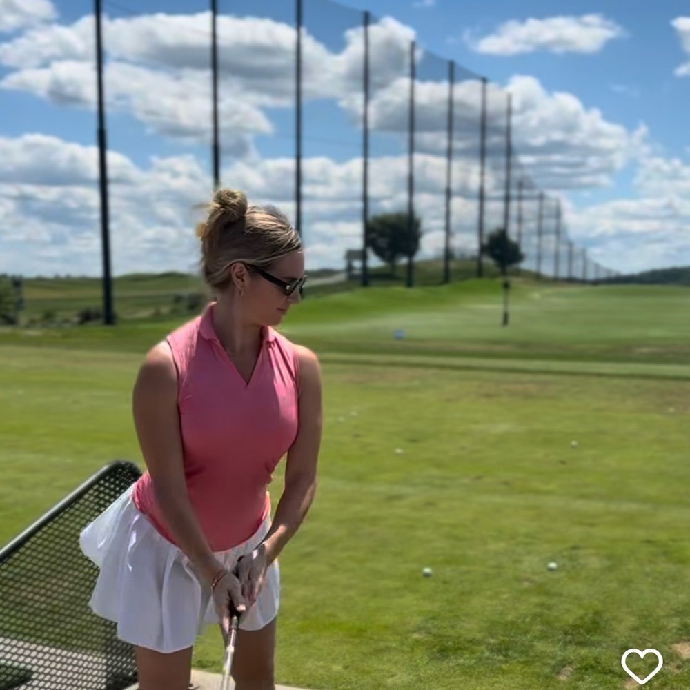 Walter Hagen Pink Sleeveless Tank Top